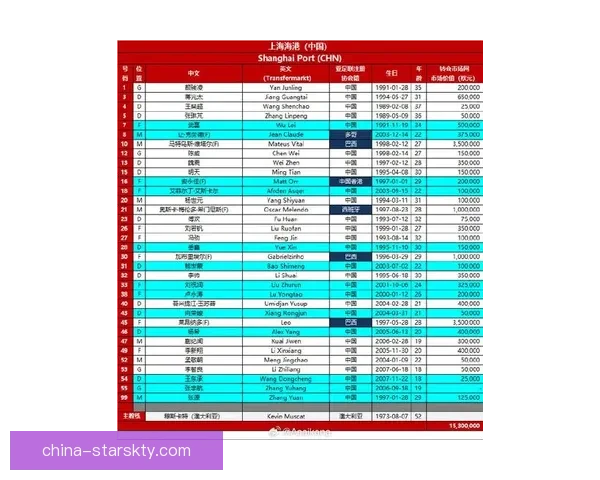 海港亚冠名单武磊回归新援入列